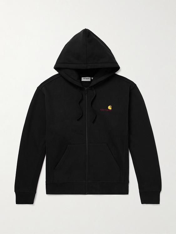 Black hooded sweatshirt from Carhartt Wip