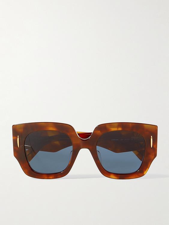 Brown d-frame sunglasses from Loewe