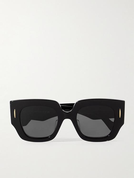 Black d-frame sunglasses from Loewe