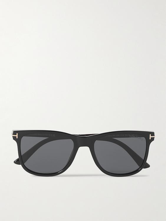Grey d-frame sunglasses from Tom Ford