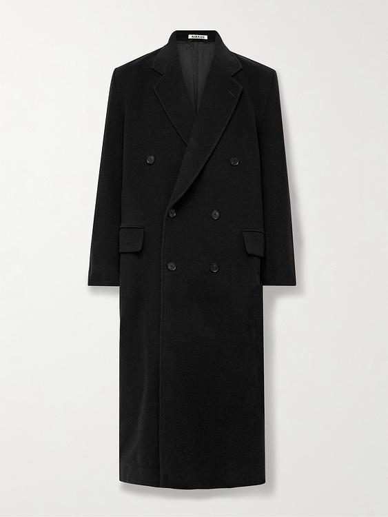Black coat from Auralee