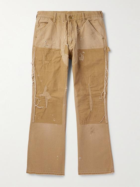 Brown cargo trousers from Saint Mxxxxxx