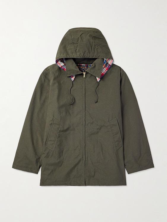 Dark green casual jacket from Beams Plus