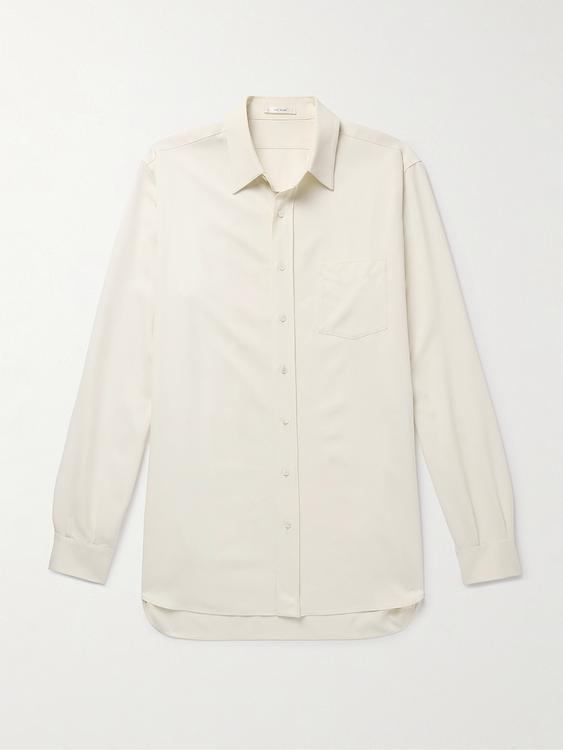 White casual shirt from The Row