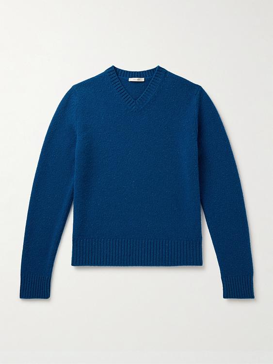 Dark blue sweater from The Row