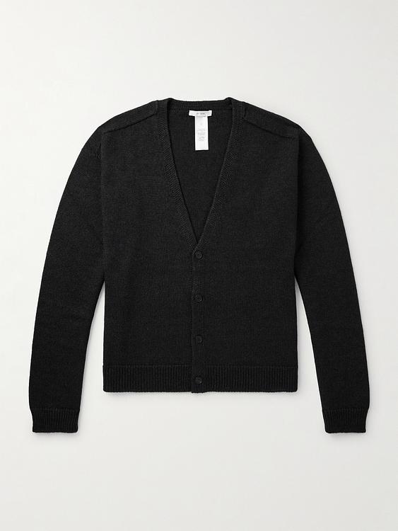 Black cardigan from The Row