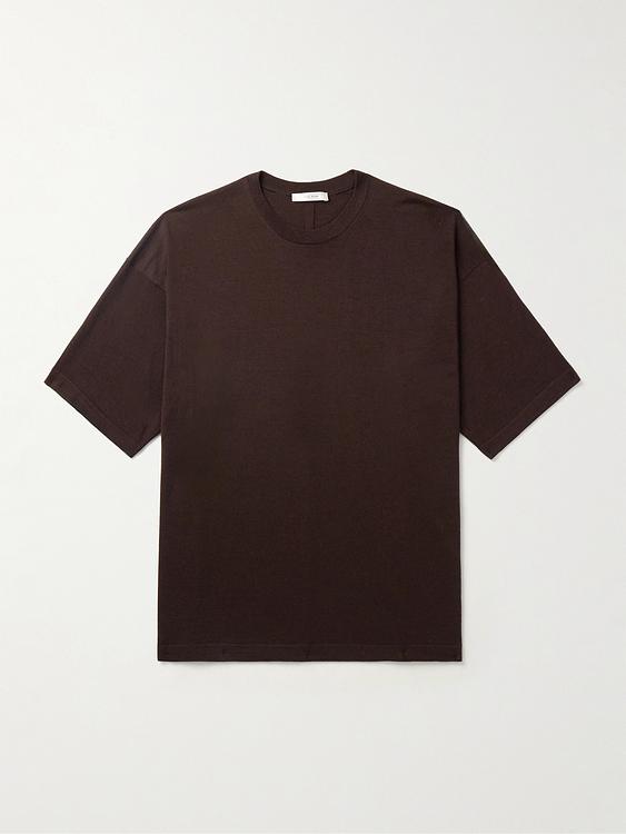 Dark brown t-shirt from The Row