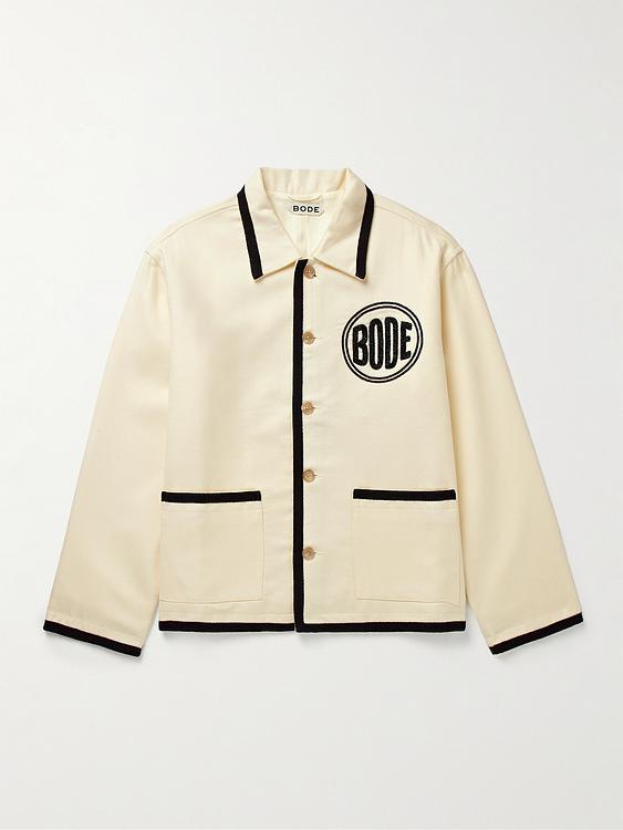 Beige casual jacket from Bode