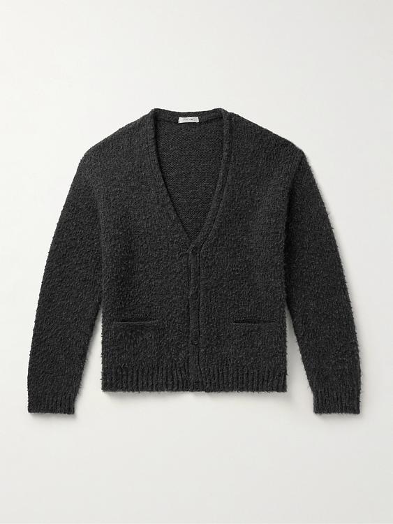 Black cashmere sweater from The Row