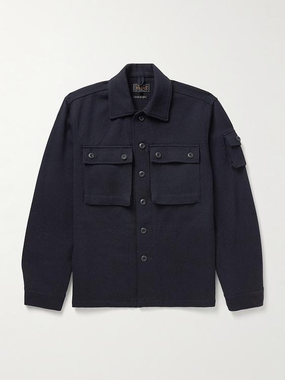 Black overshirt from Beams Plus