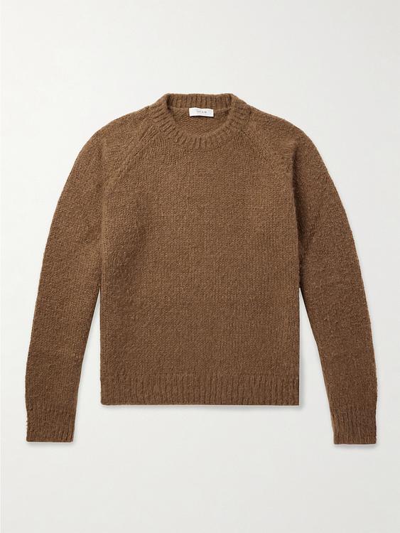 Brown cashmere sweater from The Row