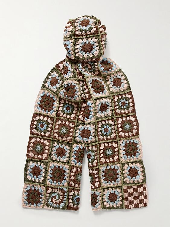 Brown scarve from Story Mfg.