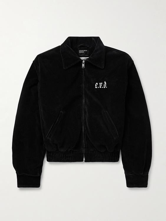 Black bomber jacket from Enfants Riches Déprimés