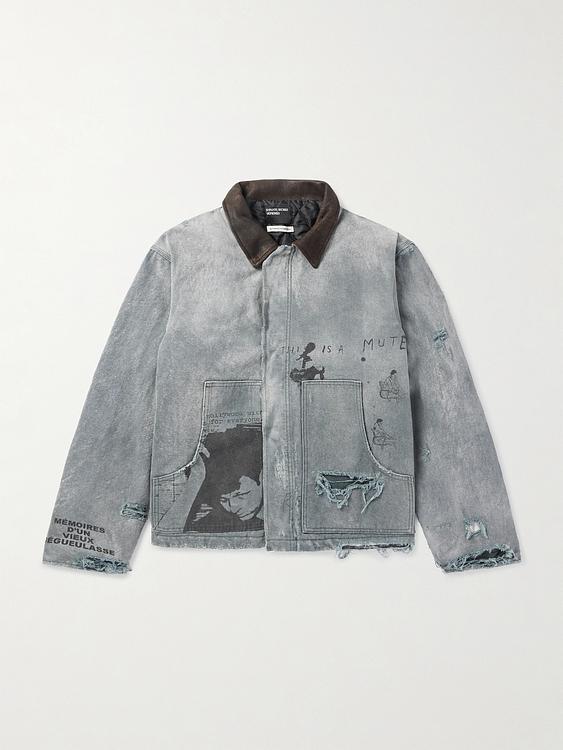 Grey casual jacket from Enfants Riches Déprimés