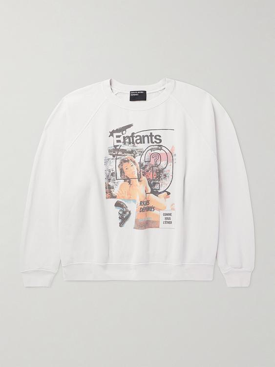 Print white t-shirt from Enfants Riches Déprimés