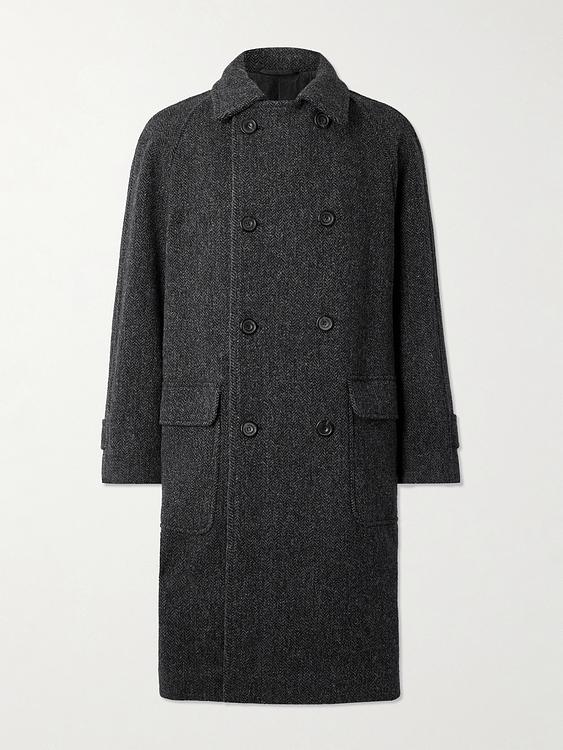 Black coat from Drake's