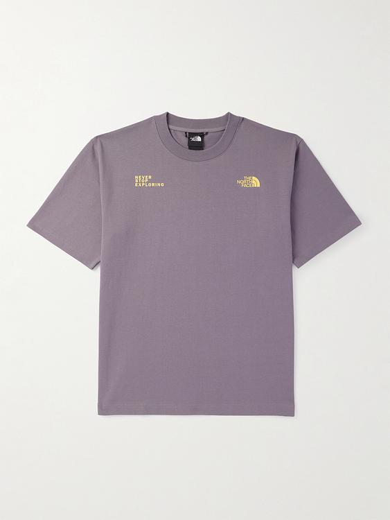 Purple t-shirt from The North Face