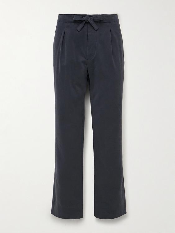Dark grey drawstring trousers from Stòffa