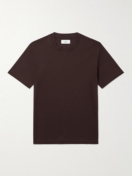 Dark brown t-shirt from Mr P.