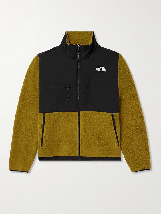 Taupe fleece jacket from The North Face