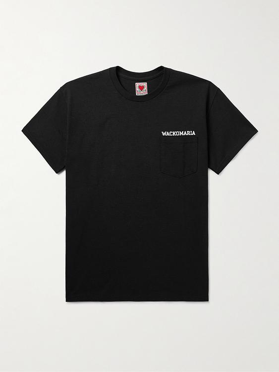 Black t-shirt from Wacko Maria