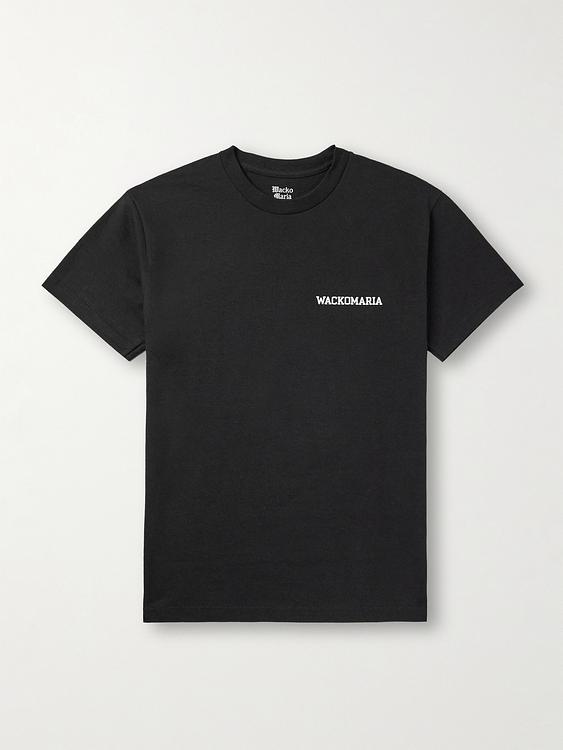 Black t-shirt from Wacko Maria
