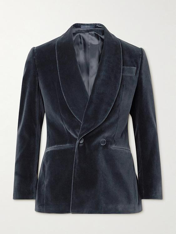 Black tuxedo jacket from Thom Sweeney