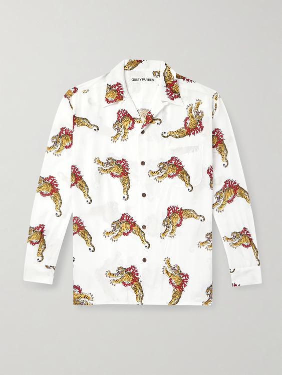 White casual shirt from Wacko Maria