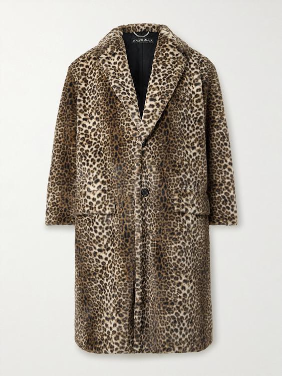 Dark brown coat from Wacko Maria