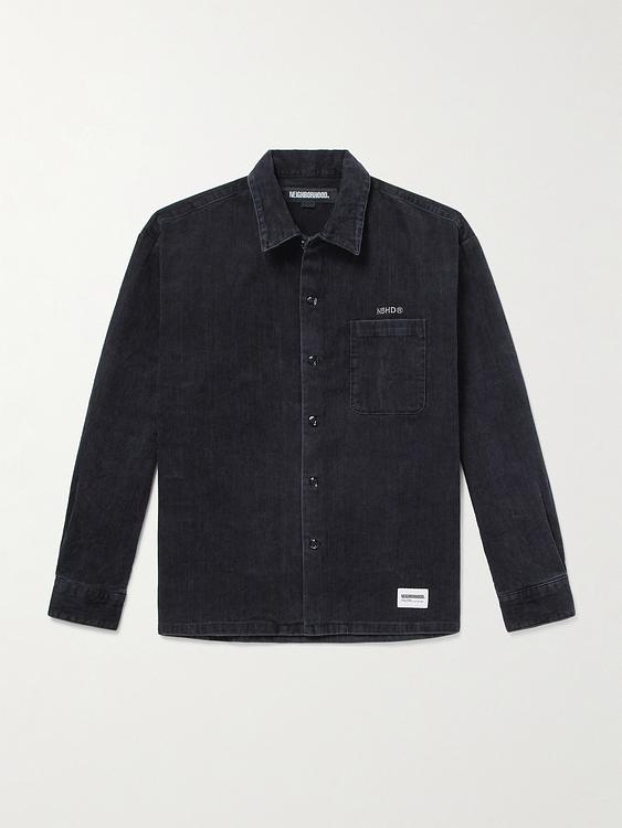 Black casual shirt from Neighborhood