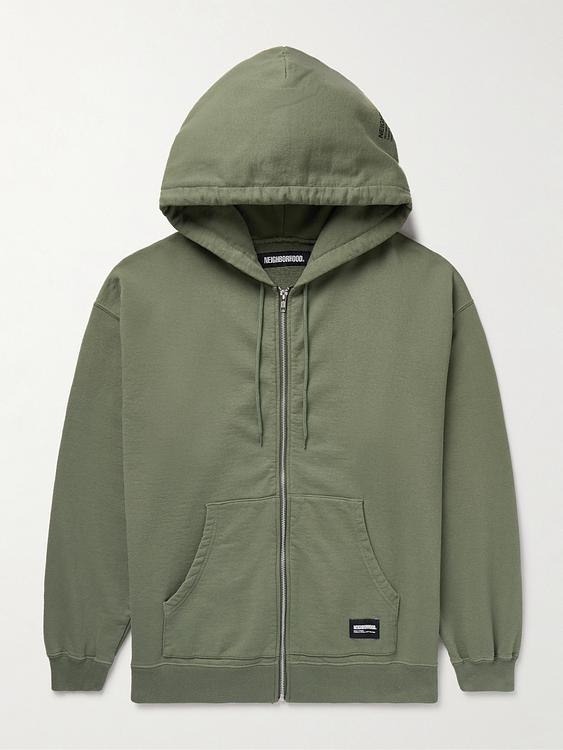 Taupe hooded sweatshirt from Neighborhood