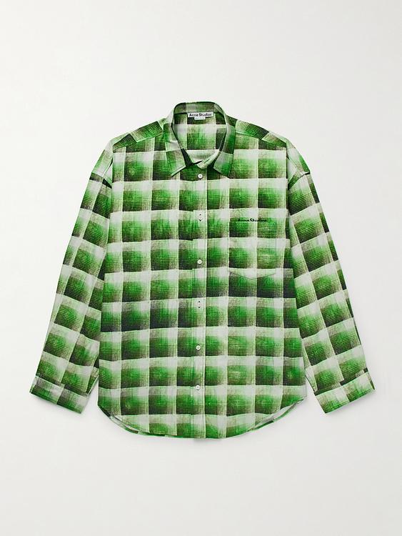 Checkered multicolor casual jacket from Acne Studios