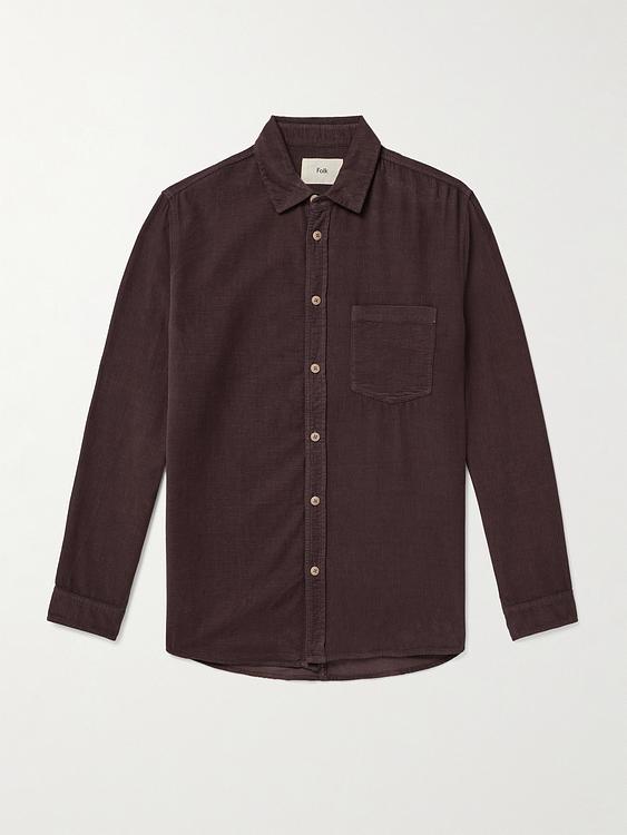 Dark brown casual shirt from Folk