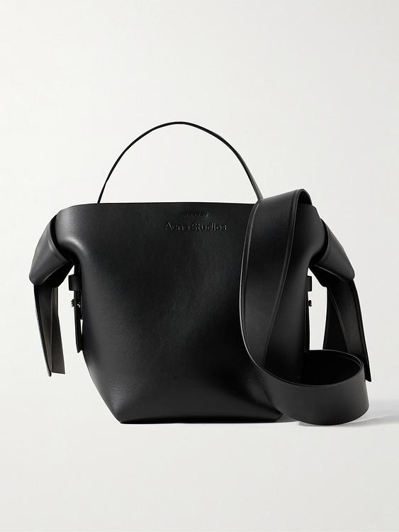 Black shoulder bag from Acne Studios