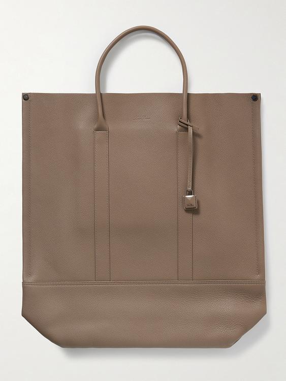 Taupe backpack from Loro Piana