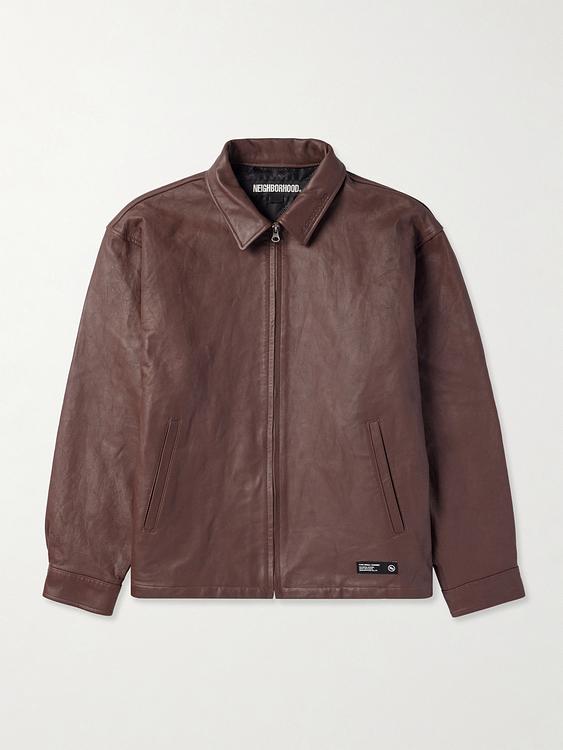 Brown casual jacket from Neighborhood