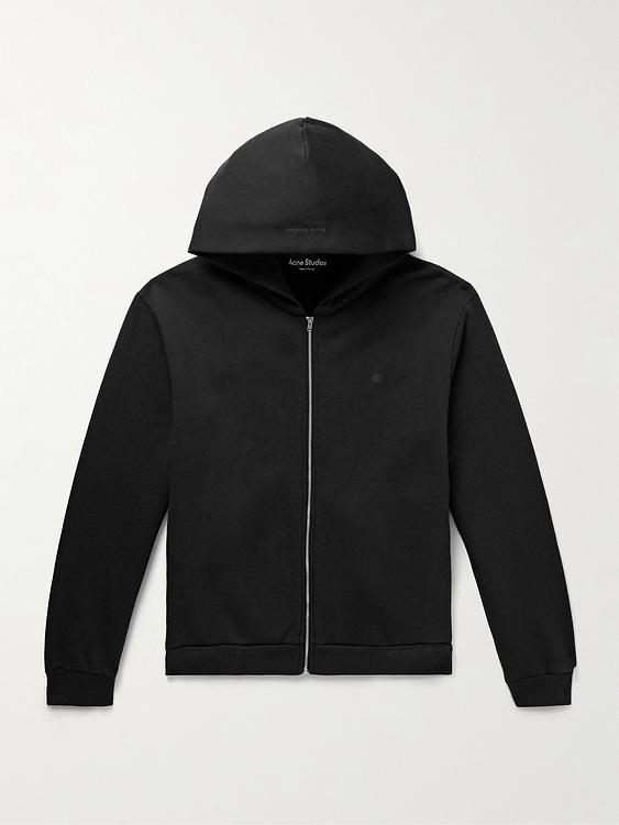 Black hooded sweatshirt from Acne Studios
