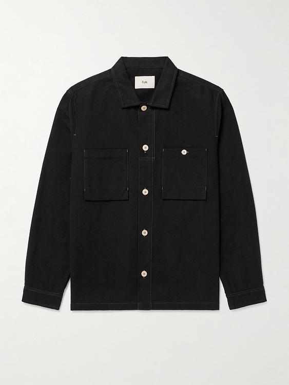 Black overshirt from Folk