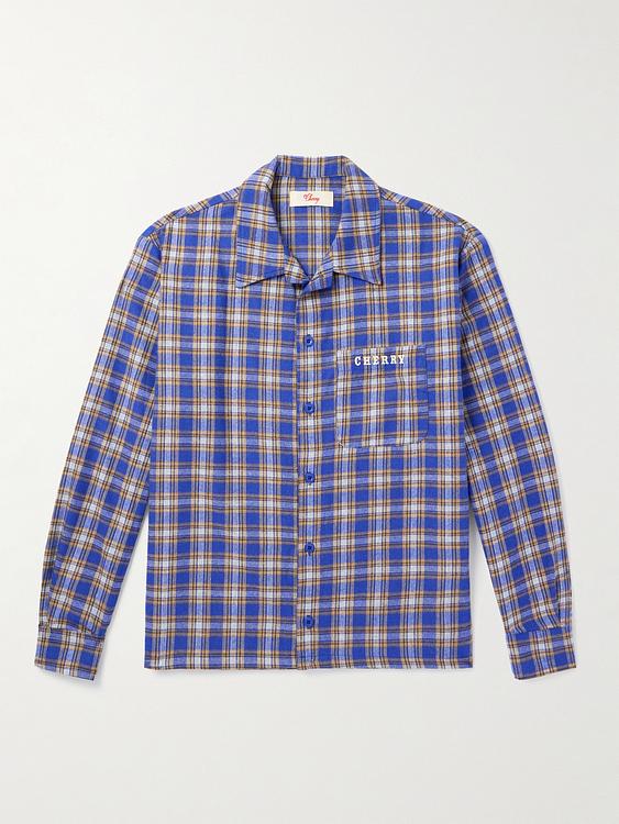 Checkered multicolor flannel shirt from Cherry Los Angeles