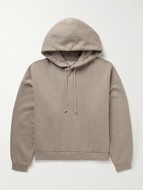 Grey hooded sweatshirt from Acne Studios