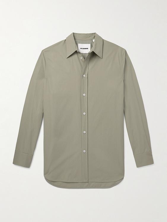 Grey casual shirt from Jil Sander