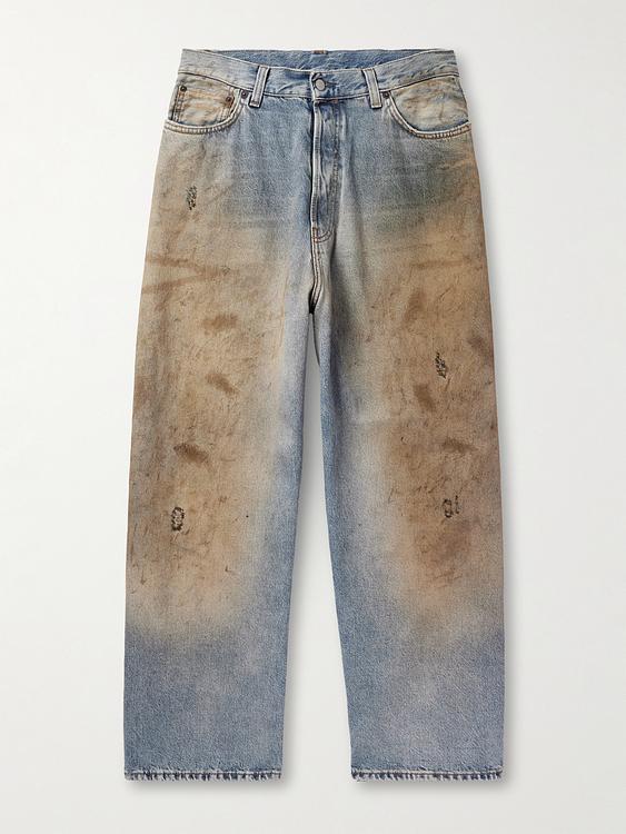 Grey wide-leg jeans from Acne Studios
