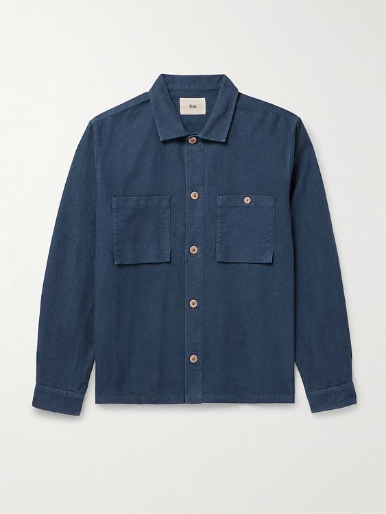 Dark blue overshirt from Folk