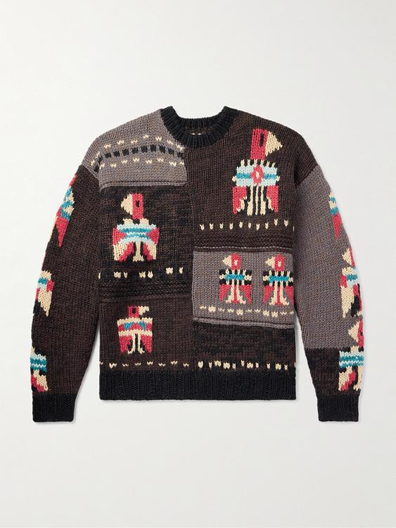 Black sweater from Kapital