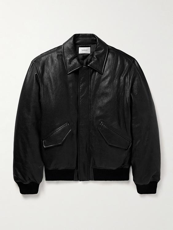 Black casual jacket from Saint Laurent