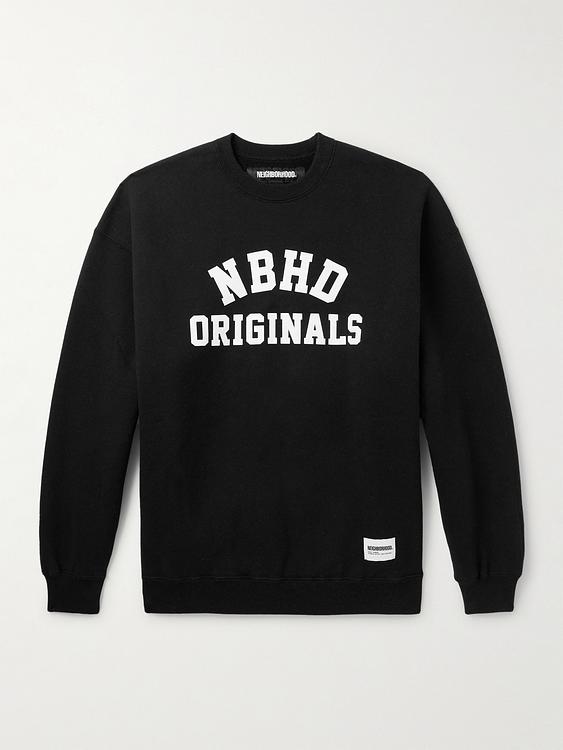 Print black sweatshirt from Neighborhood