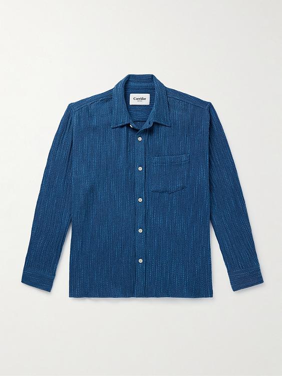 Dark blue casual shirt from Corridor