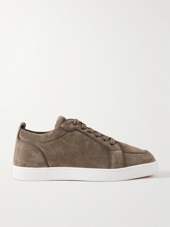 Taupe sneakers from Christian Louboutin