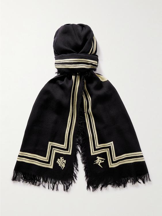 Black scarve from Kapital