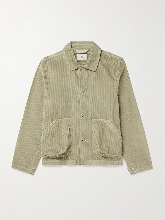 Taupe casual jacket from Folk